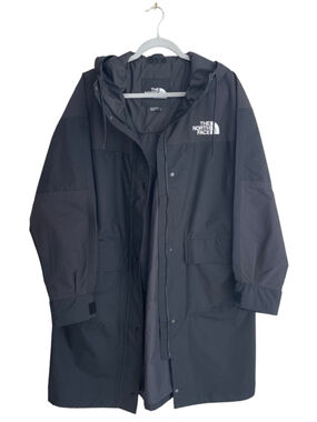 The North Face Reign On Parka Womens M Black DryVent Waterproof Rain Jacket NWOT